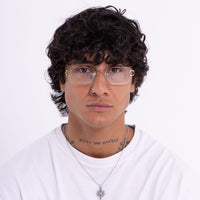 SMOKE SQUARE GOLD trasparente 25