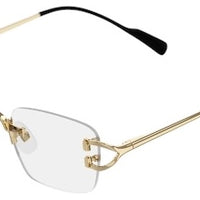 SMOKE SQUARE GOLD trasparente 25