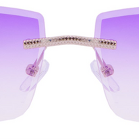 SNAKE SILVER viola sfumato