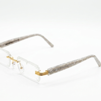 S. MARBLE RECTANGLE TRAP 💎 transition GREY