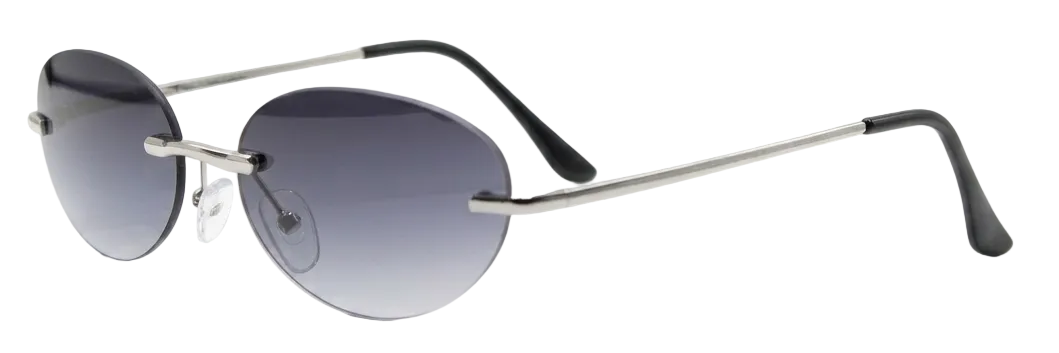 ROUND SILVER grigio sfumato 75%