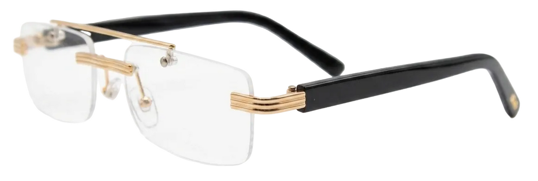 BANGS RECTANGLE BLACK trasparente
