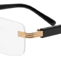 BANGS RECTANGLE BLACK trasparente