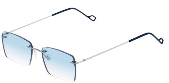 TITANIUM SILVER azzurro sfumato 25%
