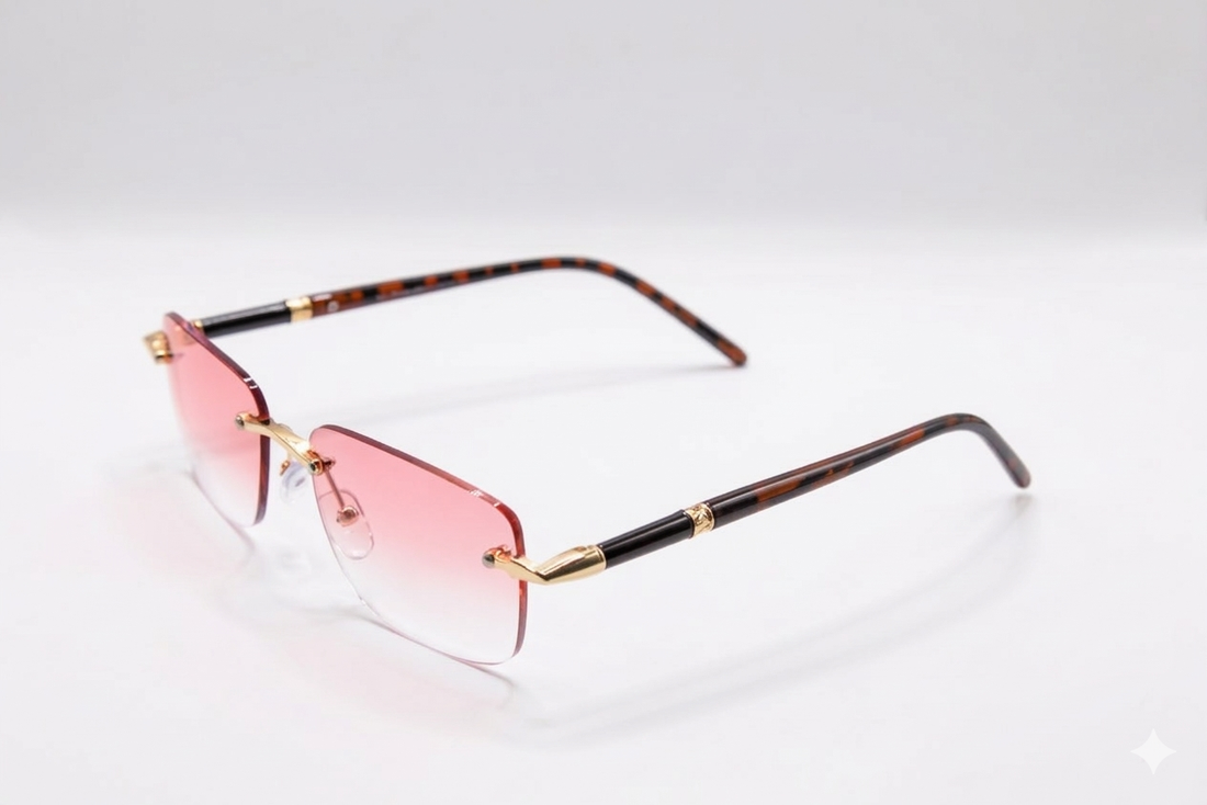 RAIS LEOPARD  rosso sfumato serale