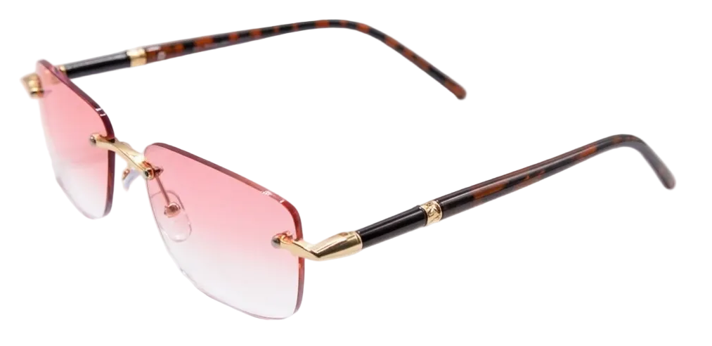 RAIS LEOPARD  rosso sfumato serale