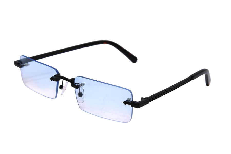 joy black azzurro sfumato serale