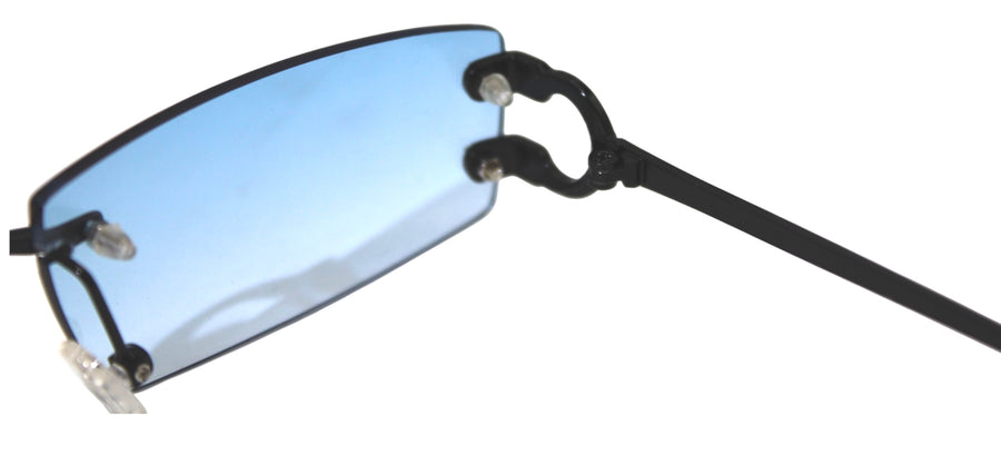 DANGER BLACK azzurro sfumato serale