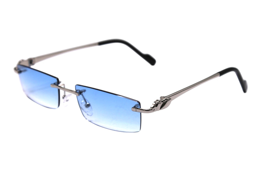 HORIZON SILVER azzurro sfumato serale