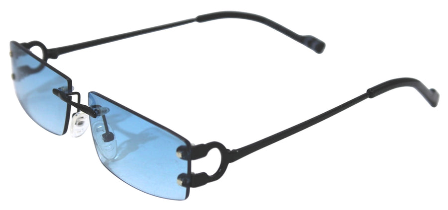 DANGER BLACK azzurro sfumato serale