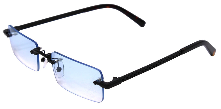 joy black azzurro sfumato serale