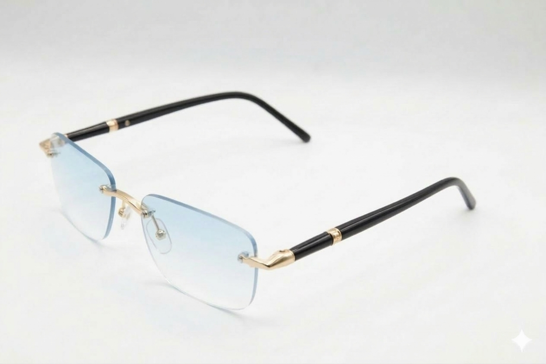 RAIS BLACK azzurro sfumato serale