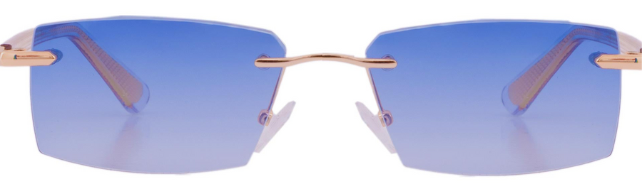METAL SKIN azzurro sfumato
