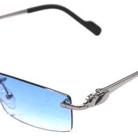 HORIZON SILVER azzurro sfumato serale