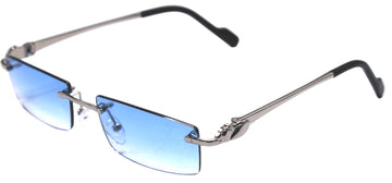 HORIZON SILVER azzurro sfumato serale