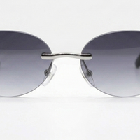 ROUND SILVER grigio sfumato 75%