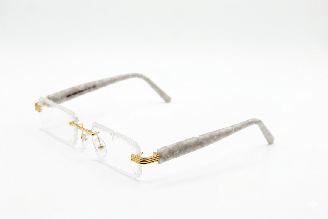 S. MARBLE RECTANGLE TRAP 💎 transition GREY