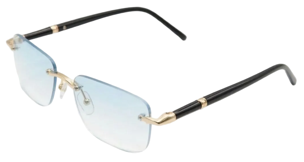 RAIS BLACK azzurro sfumato serale