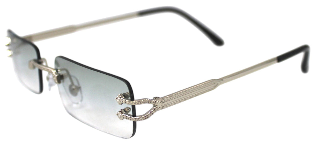 OSLO SILVER RECTANGLE grigio sfumato serale