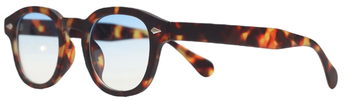 VIBE LEOPARD azzurro sf. serale